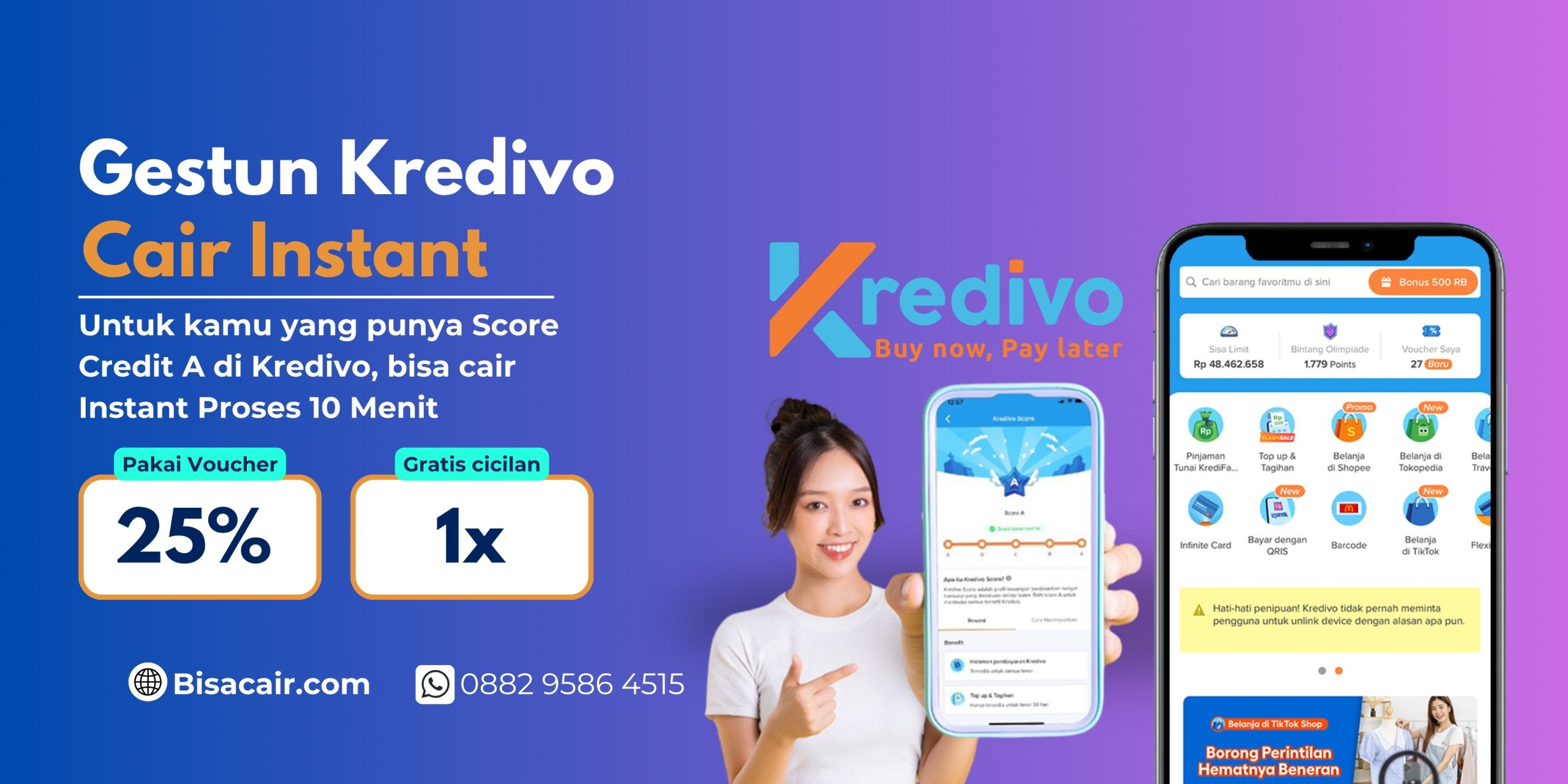 Gestun Kredivo Cair Instant